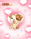 happy puppy dog