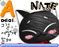 cute black cat