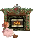 Christmas fire