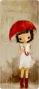 UNDER RED UMBRELLA