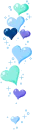 blue hearts