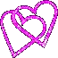 magenta hearts