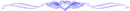 blue heart divider