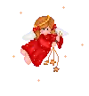 red dress