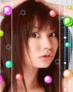 cute asian girl with bubbles