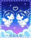 cute angels kissing