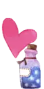 heart bottle