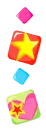 heart & star cubes