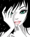 cute green eyed girl
