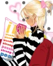 cute fashion girl drinking coffee