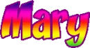 Mary-Rainbow Name