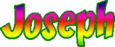 Joseph-Rainbow Name