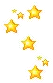 Glowing stars
