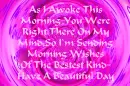 Good Morning Poem