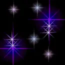 purple stars