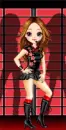 Sexy pop dancer