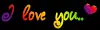 I love you
