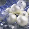 White Christmas Balls