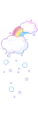 Rainbow Snow
