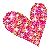 glitter heart