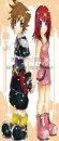 Sora and kairi as kids