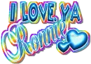 I love ya Ronnie