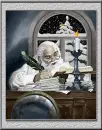 Santa reading the letters