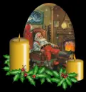 sleeping Santa