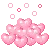 mini hearts