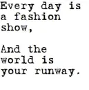 Fashion Show