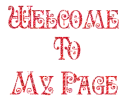 Welcome to my page
