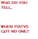 No One