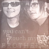 Gerard and Mikey Way