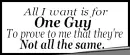 one guy