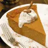 slice of pumpkin pie