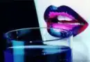 purple lips