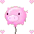 Pink balloon
