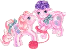 Pony and Lamb Friends