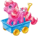 Pony in a Wagon