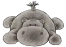 funny hippo