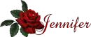 Jennifer-Red Rose