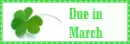 Due in march