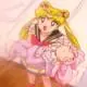 sailor moon and rini