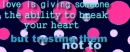 love is...