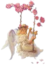 angel with harp
