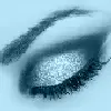 glitter eye