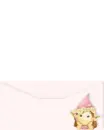 pink baby elf envlope
