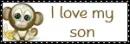 I love my son