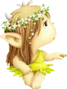 Troll in Yellow Dress