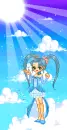 Magical Blue-Haired Girl
